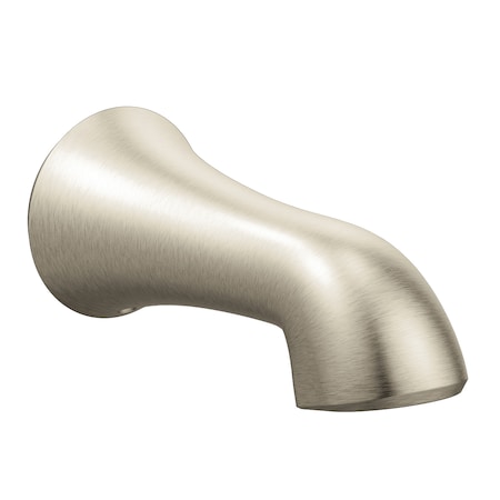 Moen Nondiverter Spouts Brushed Nickel 195386BN